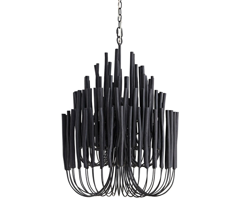 Sura Black Chandelier