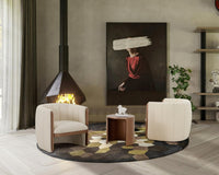 Hatta Modern Round End Table
