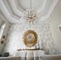 Bede Spherical Quartz Chandelier - Luxury Living Collection