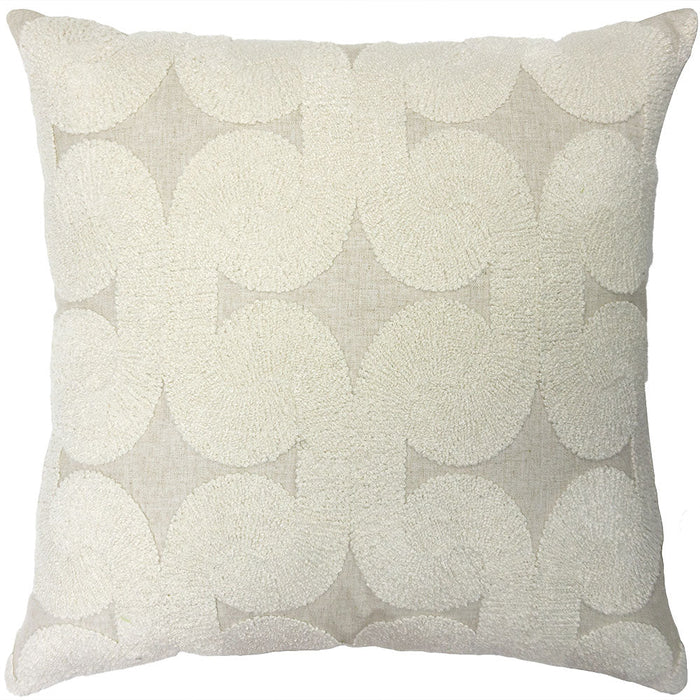 Avenue Ivory Throw Pillow Cover - Designer Collection