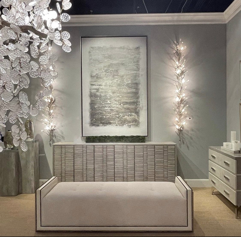 Cannon Quartz Twelve-Light Wall Sconce - Luxury Living Collection
