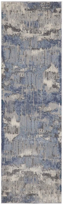 Eshgham Blue Grey Area Rug - Elegance Collection