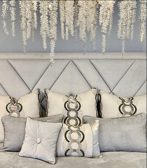 Aries Cascading Crystal Chandelier - Luxury Living Collection