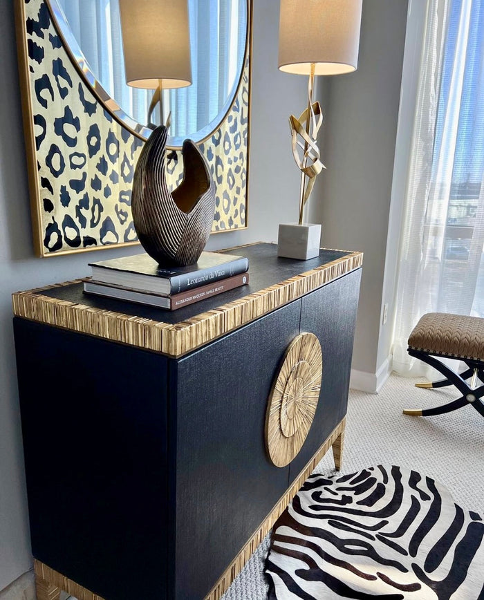 Ellsworth Contemporary Black Custom Bench