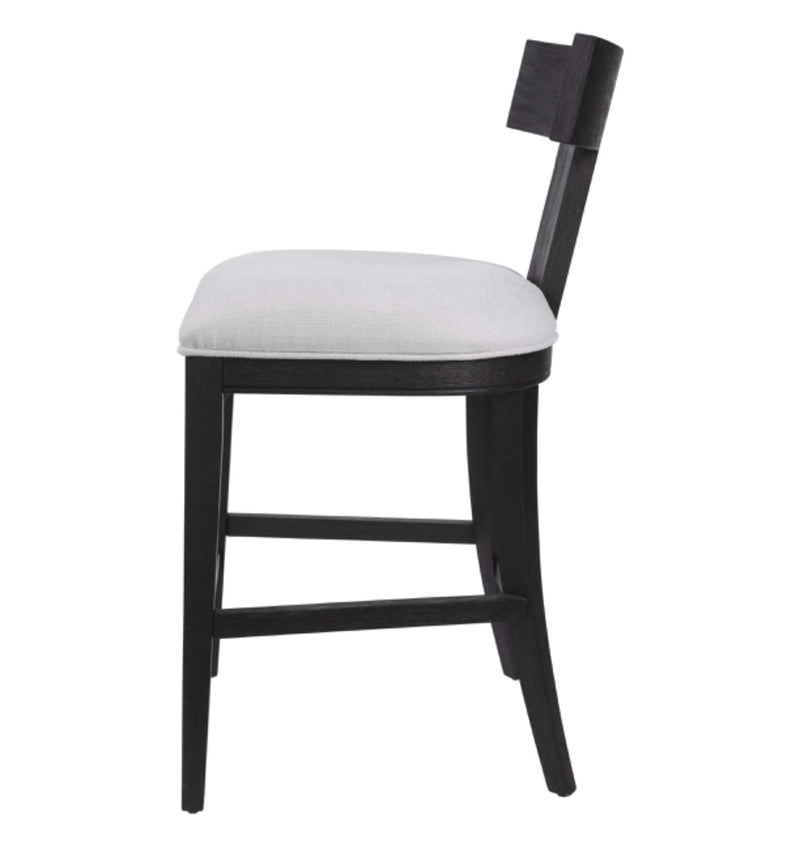 Rowan Charcoal Black Counter Stool