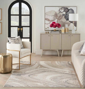 Gigi Beige Velvet Sofa - Luxury Living Collection