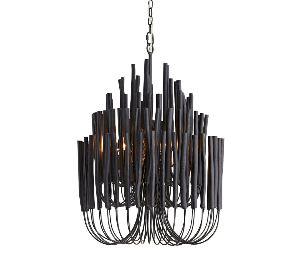 Sura Black Chandelier