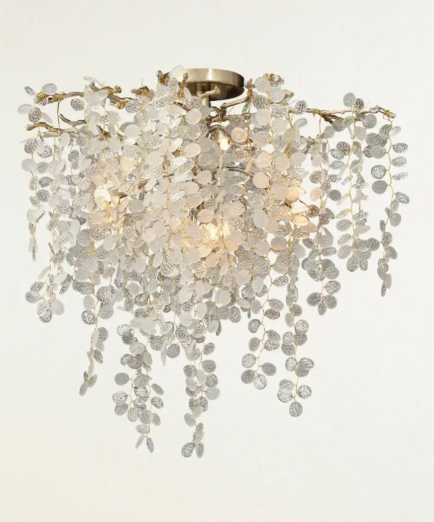 Willow Five-Light Flush Chandelier - Luxury Living Collection