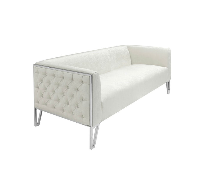 Wentworth Ivory Fabric Sofa