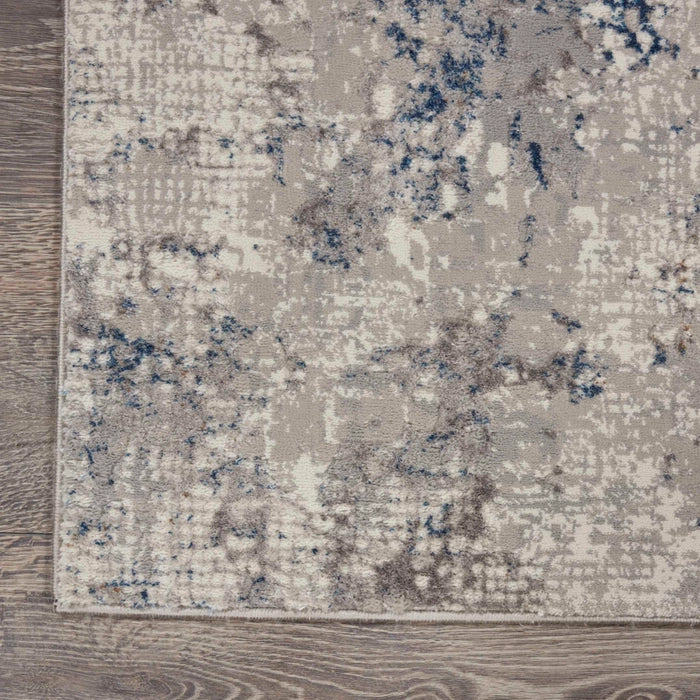 Royal White/Blue Area Rug - Elegance Collection