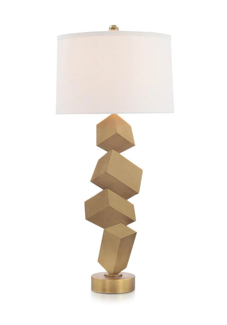 Geo Modern Gold Table Lamp - Luxury Living Collection