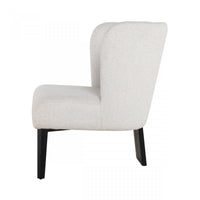 Florenza Modern White Accent Chair