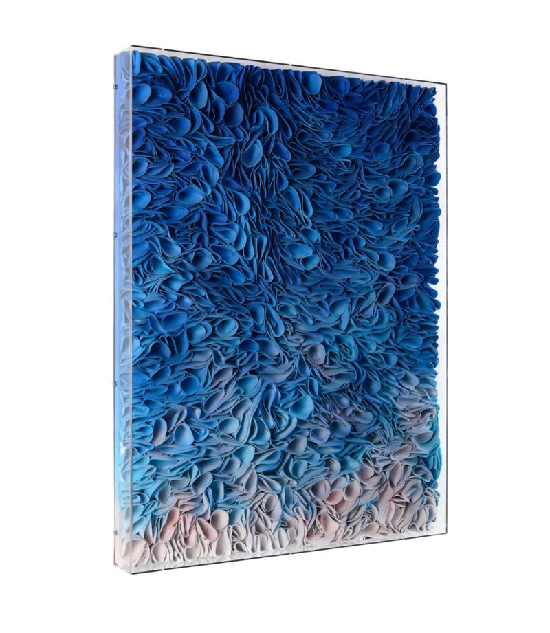 Fading Petals Acrylic Shadow Box - Luxury Living Collection