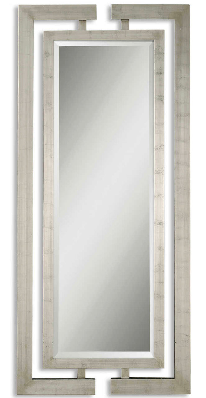 Truro 76" Silver Leaf Mirror