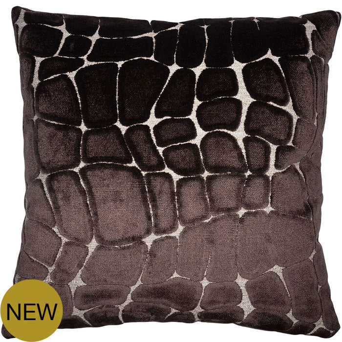 Impulse Brown Throw Pillow Cover - Designer Collection