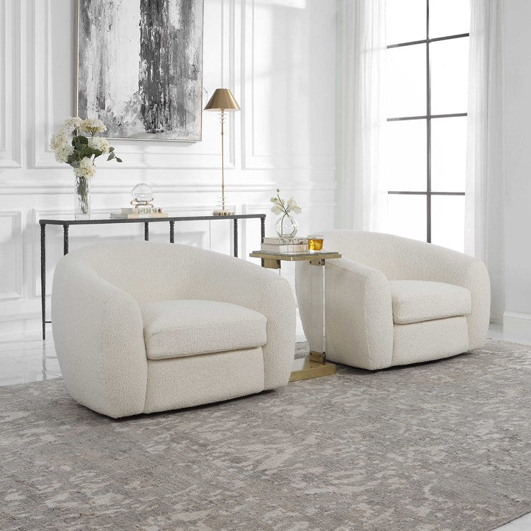 Eesha Off White Chair