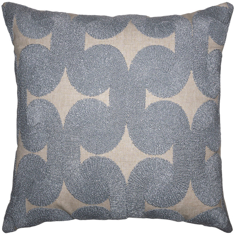 Avenue Blue Throw Pillow Cover - Designer Collection