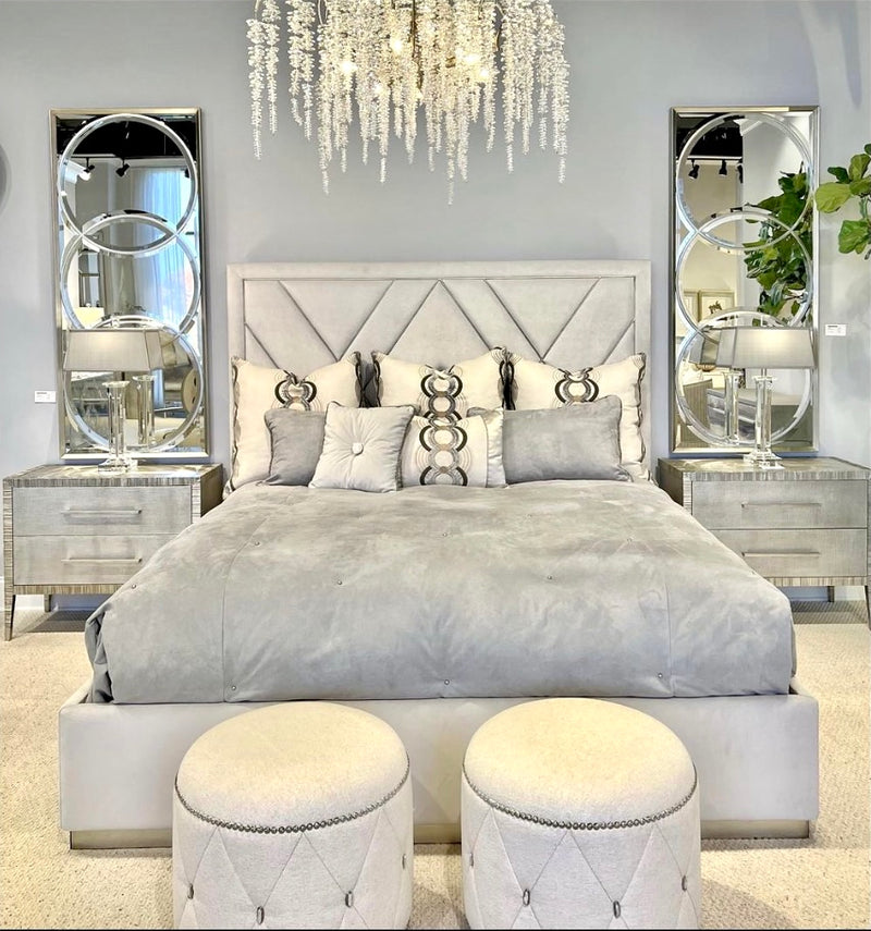 Aries Cascading Crystal Chandelier - Luxury Living Collection