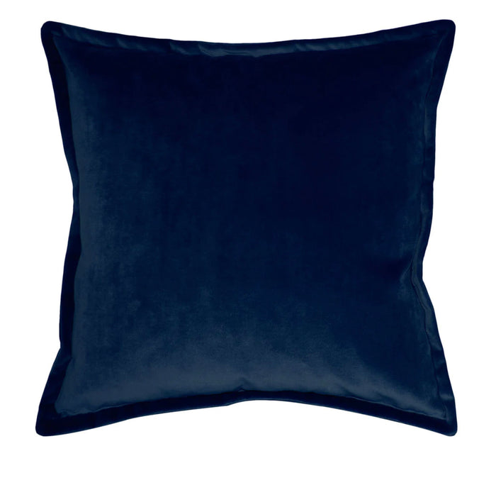 Solid Blue Throw Pillow Cover - Designer Collection