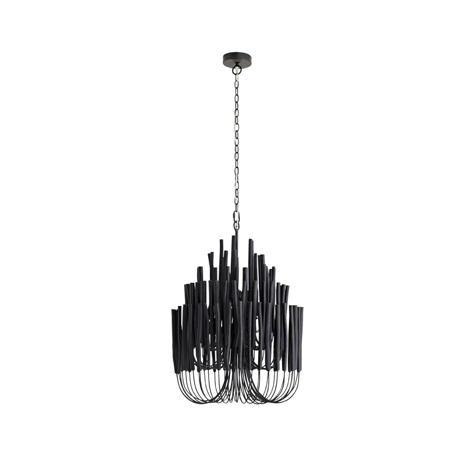 Sura Black Chandelier