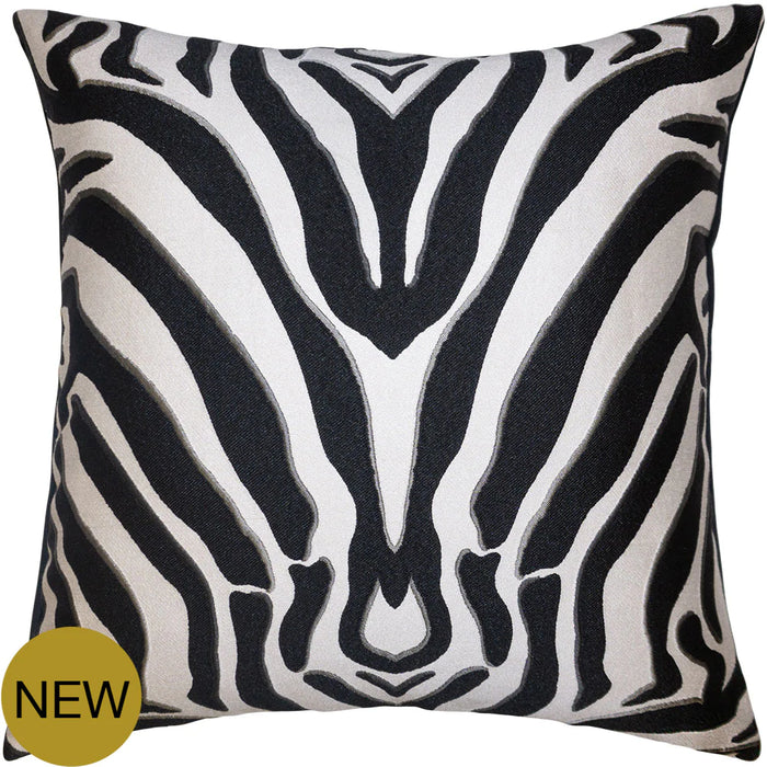 Zebra Print Throw Pillow Cover - Designer Collection