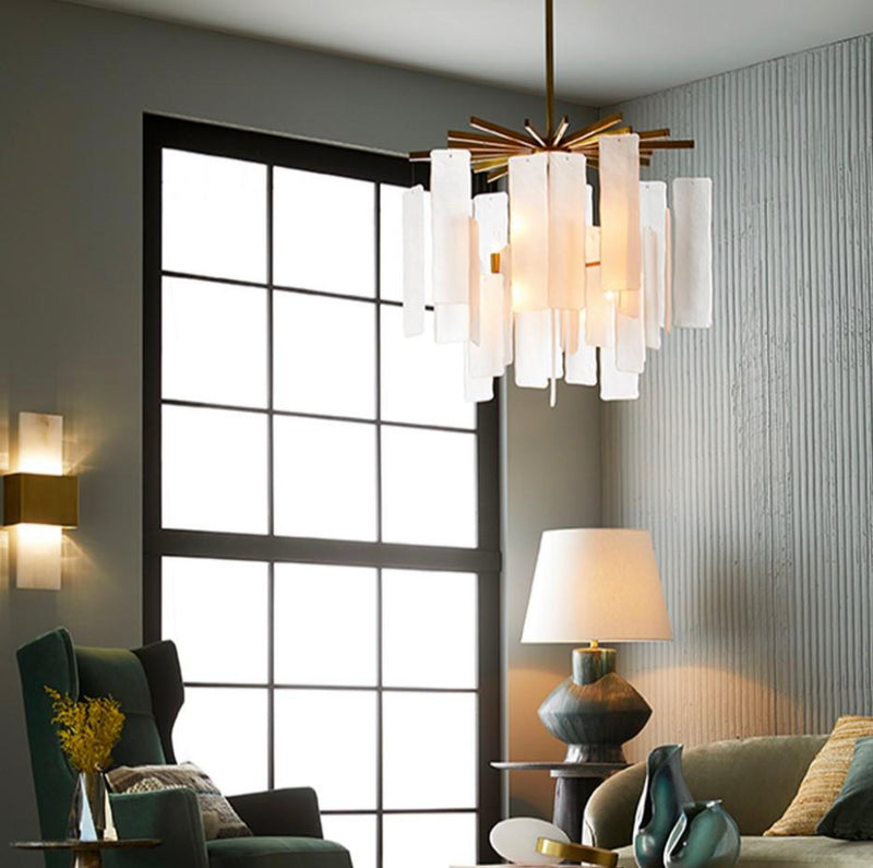 Grae Glass Panel Single-Light Wall Sconce - Luxury Living Collection
