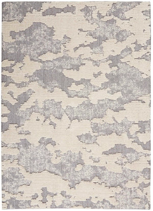Susa Ivory/Grey Area Rug - Elegance Collection