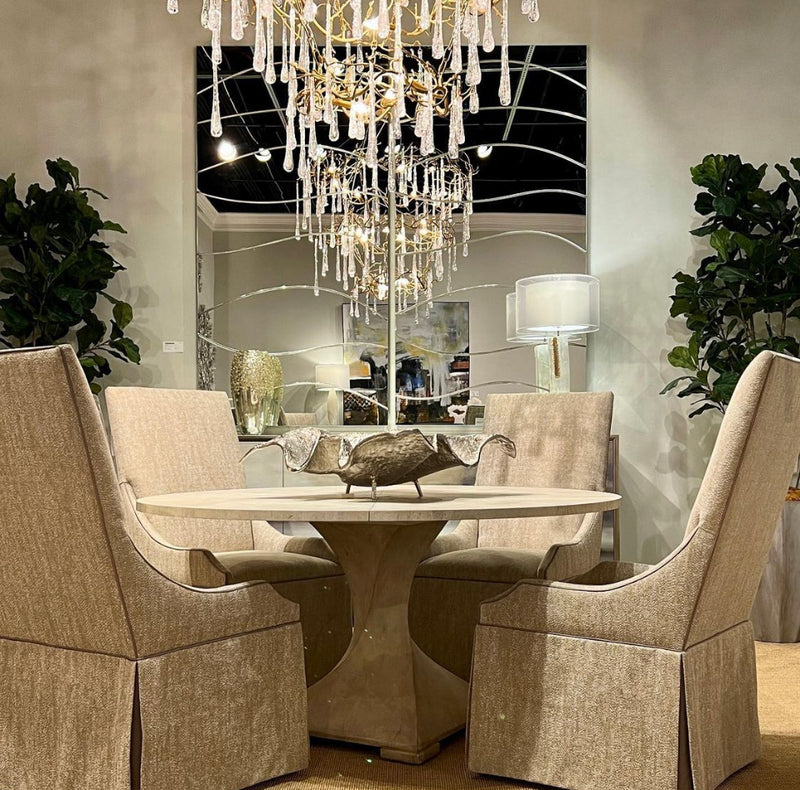 Ashby Branched Crystal Twenty-Light Chandelier - Luxury Living Collection