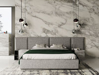 Hills Modern Grey Bed