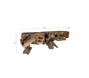 Wyn XL Bronze Console Table