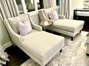 Deborah Custom Chaise - (Free Fabric Samples)