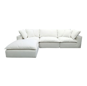 Carlie Pearl Modular 4 Piece Sectional Sofa - Luxury Living Collection