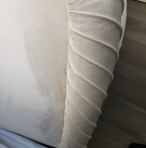 Gigi Beige Velvet Sofa - Luxury Living Collection