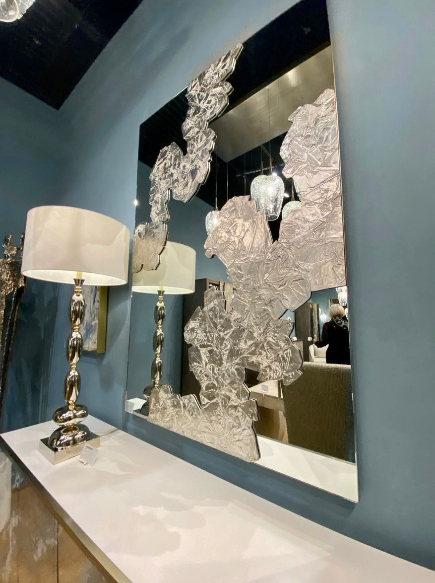 Ria Silver Mirror - Luxury Living Collection