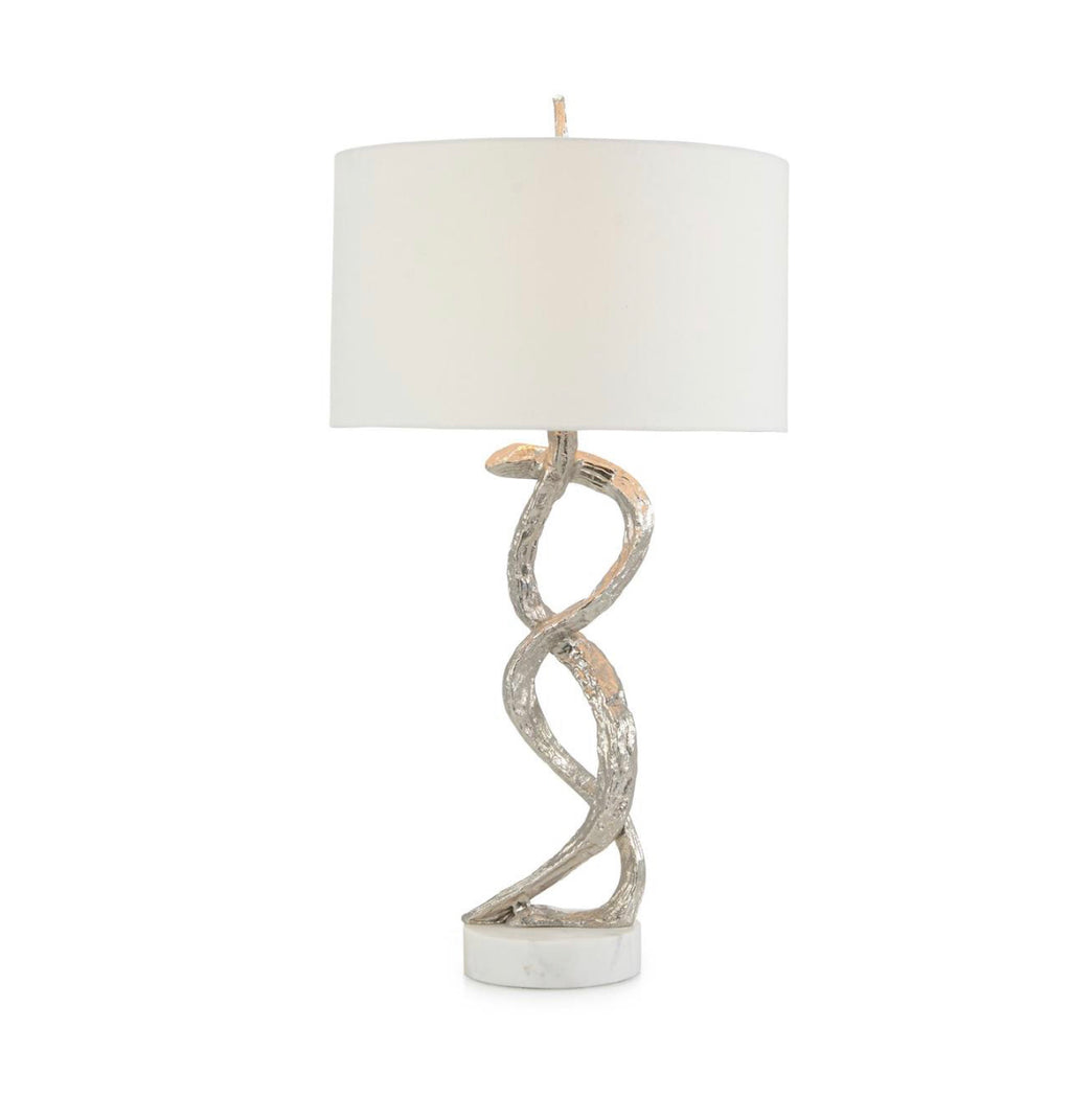 Twine Silver Table Lamp - Luxury Living Collection