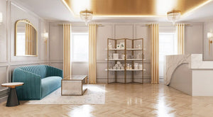 Cavallis Mirrored Coffee Table - Luxury Living Collection