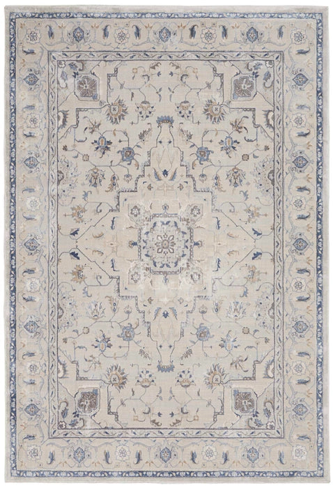 Mesmerize Ivory/Grey Area Rug - Elegance Collection