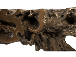 Wyn XL Bronze Console Table