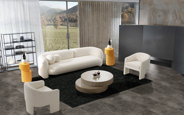 Moderno Off White Sofa