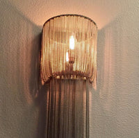 Meredith Small Aged Brass Sconce