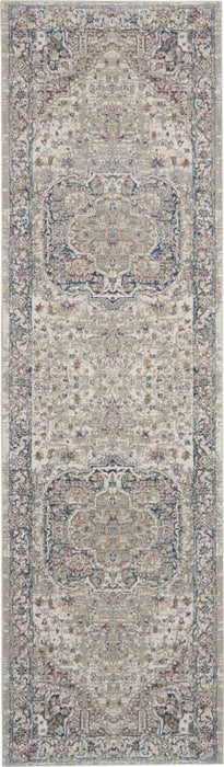 Niles Ivory/Multi Color Area Rug - Elegance Collection