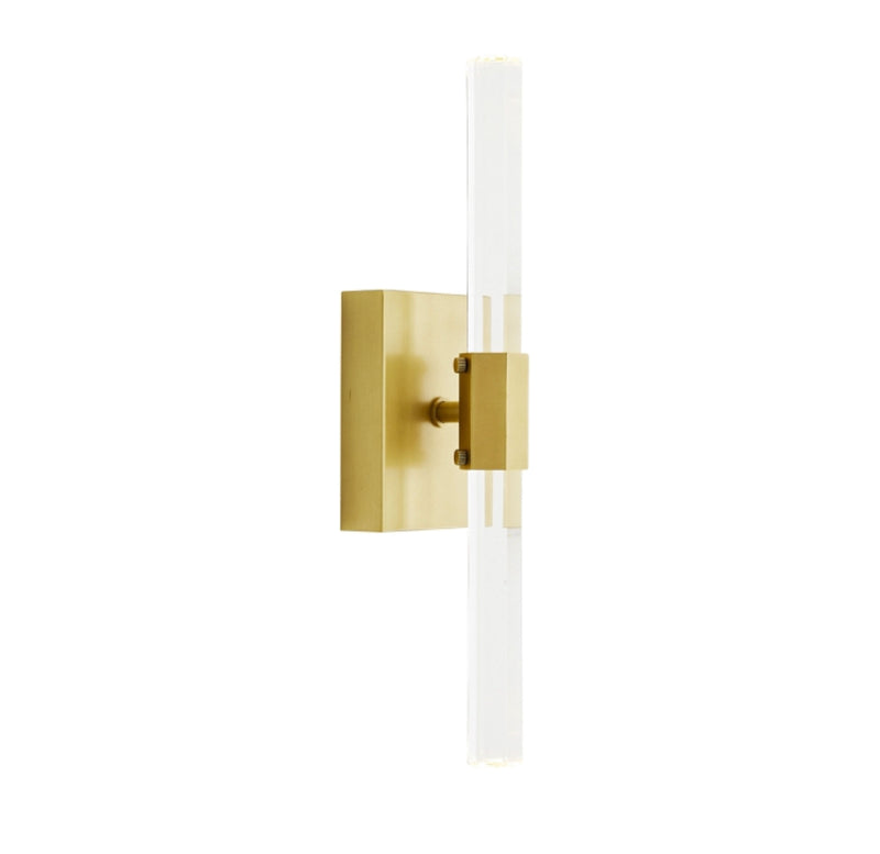 Remi Crystal & Gold Wall Sconce