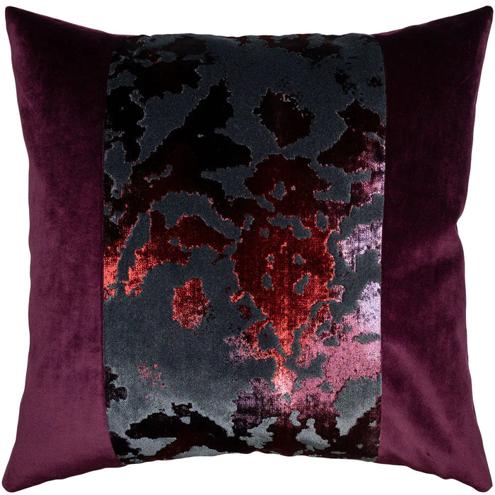 Rapture Berry II Throw Pillow Cover - Designer Collection