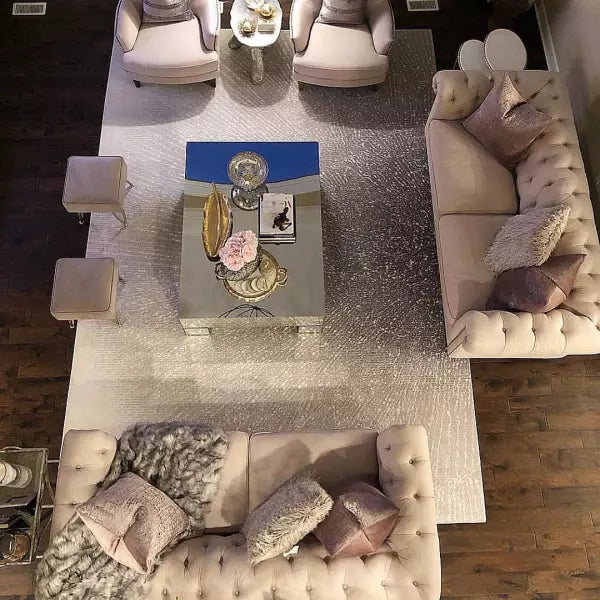 Celestia Ivory/Grey Rug - Elegance Collection