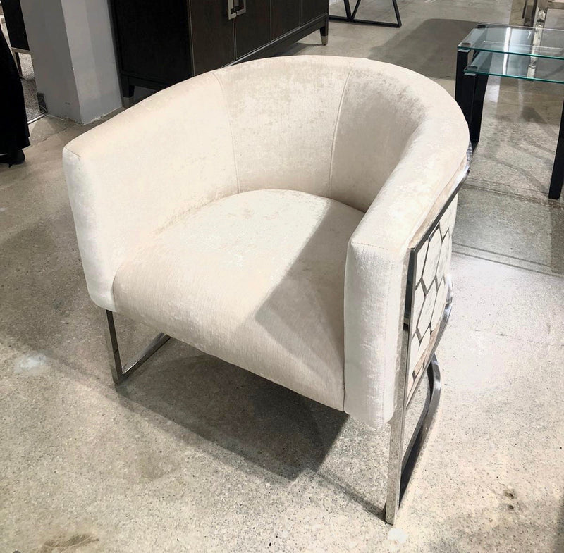 Cora Ivory Accent Chair