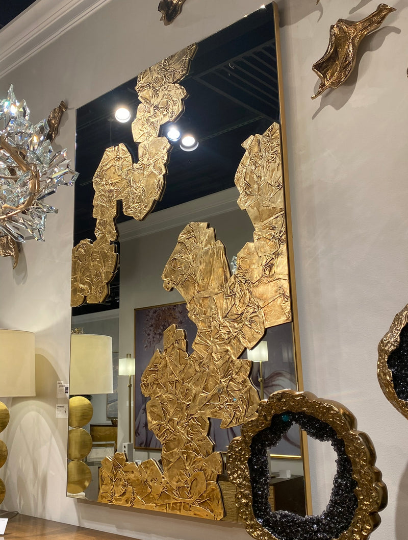 Ria Gold Mirror - Luxury Living Collection