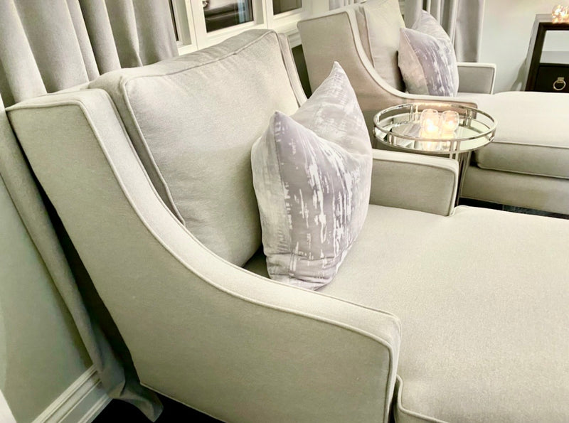 Deborah Custom Chaise - (Free Fabric Samples)