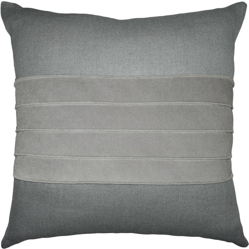 Pewter Tuxedo III Throw Pillow Cover - Designer Collection
