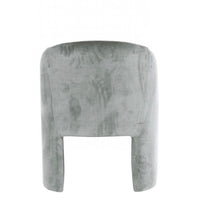 Akiko Modern Grey Velvet Dining Chair