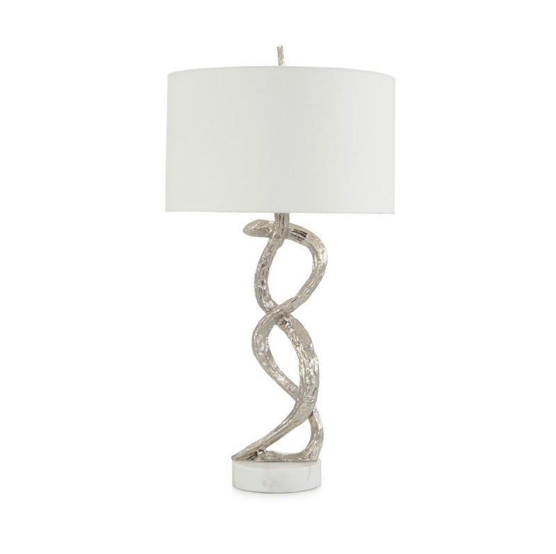 Twine Silver Table Lamp - Luxury Living Collection